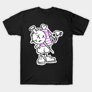 Mr. Sinmo purple T-Shirt